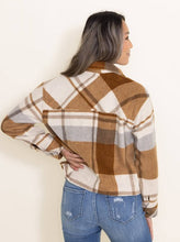 Load image into Gallery viewer, The Women's Thread & Supply Auria Shirt Jacket is a great layer for cooler fall temperatures. Made from polyester