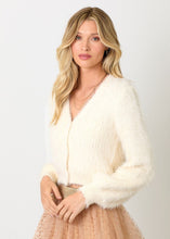 Load image into Gallery viewer, Puff Sleeve Button Down [Ivory]
