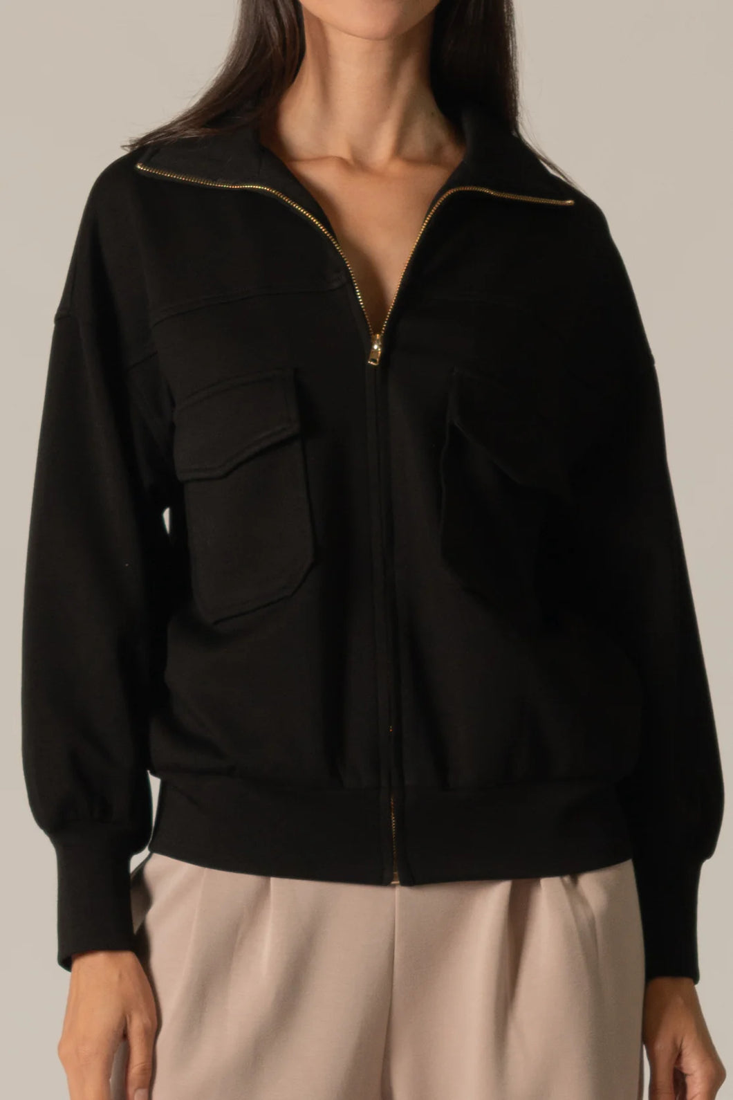 Modal Jacket [Black-PJ70332]