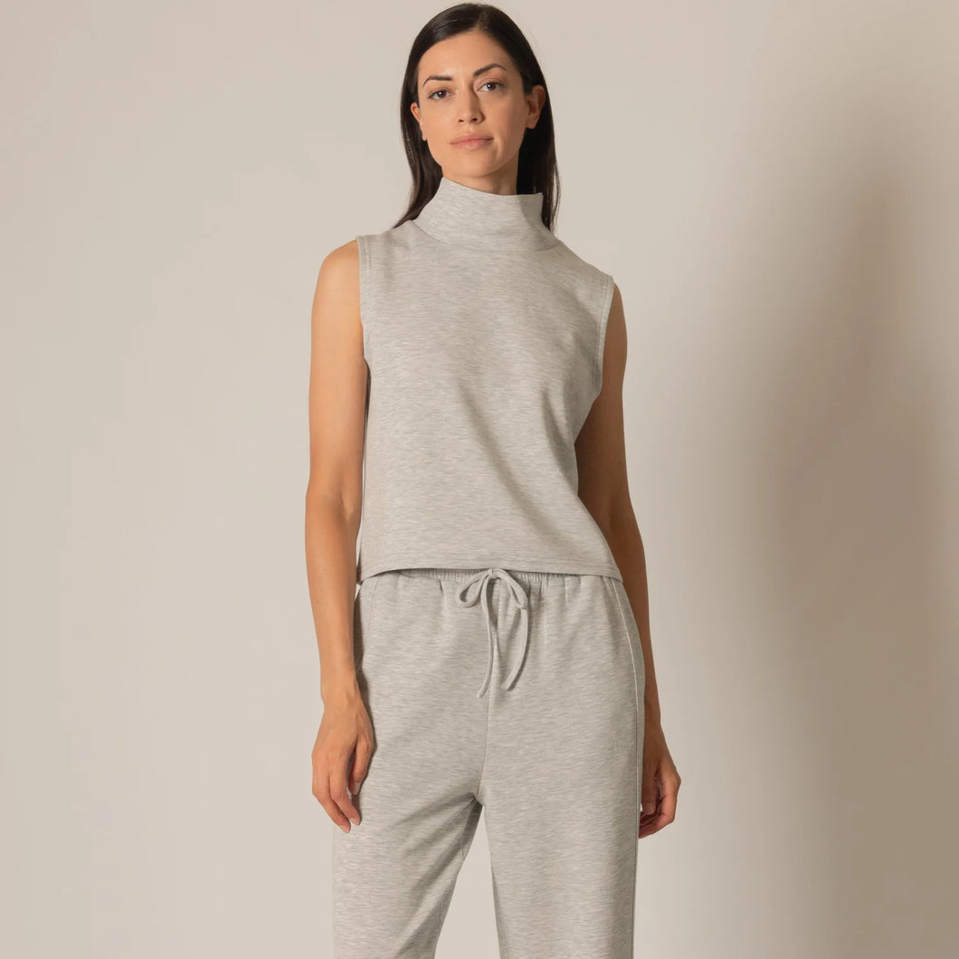 P Cill Mock Tank Top [Gray-PT10646]