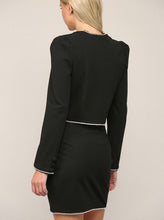 Load image into Gallery viewer, Rhinestone Blazer [Black-FJ73002]
