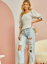 Load image into Gallery viewer, Andree Top [Light Denim-T11701]
