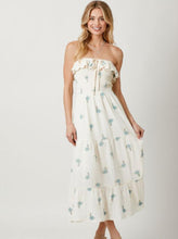 Load image into Gallery viewer, Embroidered Tiered Dress [Almond-60680]
