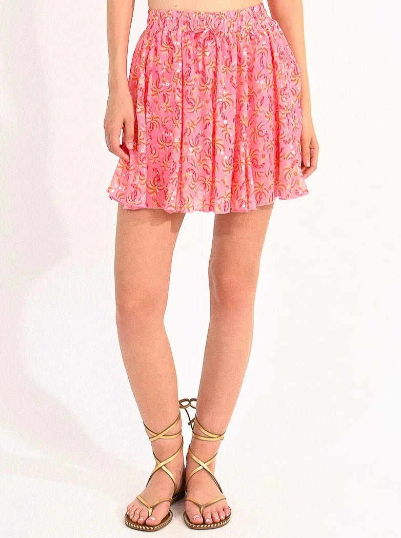 Woven Shorts [Pink Lola-ML18CE]