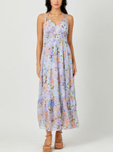 Load image into Gallery viewer, Long Tiered Dress [Lavender-60487]
