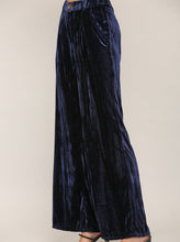 Load image into Gallery viewer, Crinkle Velvet Pant [Moonlight Blue-FP9710]
