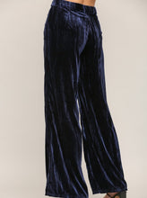 Load image into Gallery viewer, Crinkle Velvet Pant [Moonlight Blue-FP9710]
