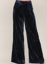 Load image into Gallery viewer, Crinkle Velvet Pant [Moonlight Blue-FP9710]
