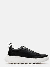 Load image into Gallery viewer, Steve Madden Shock Leather Shoe [Black-SHOC01S1]
