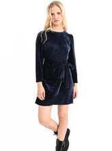 Load image into Gallery viewer, Woven Dress [Navy Blue-T1697BH]
