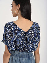 Load image into Gallery viewer, Woven Top [Navy-LAR205ABP]
