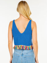 Load image into Gallery viewer, Fringe Tank Top [Blue-STA1416]
