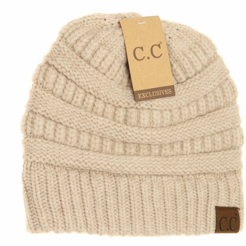 This beige mixed yarn beanie is OH SO SOFT in our best selling classic beanie body HAND WASH ONLY. Lay flat or hang to dry.   100% acrylic