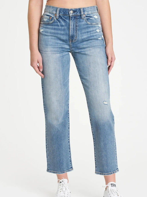 The Straight Up is a high rise straight leg jean.  11