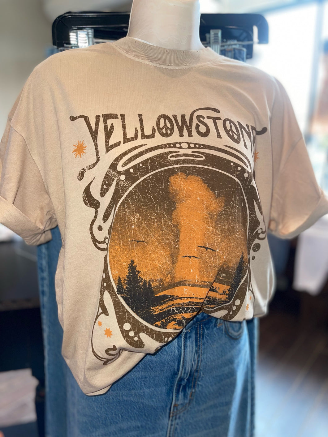 Yellowstone Tour Vintage Tee [GDB-1012]