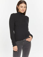Load image into Gallery viewer, Turtle neck Cuffed sleeves 95% Micro Modal 5% Spandex
